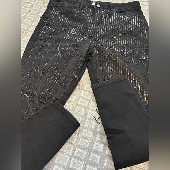 Denim sequin jeans ✨ - Picture 5 of 8